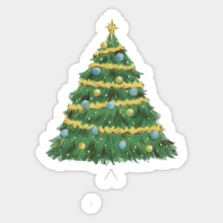 Christmas tree Sticker